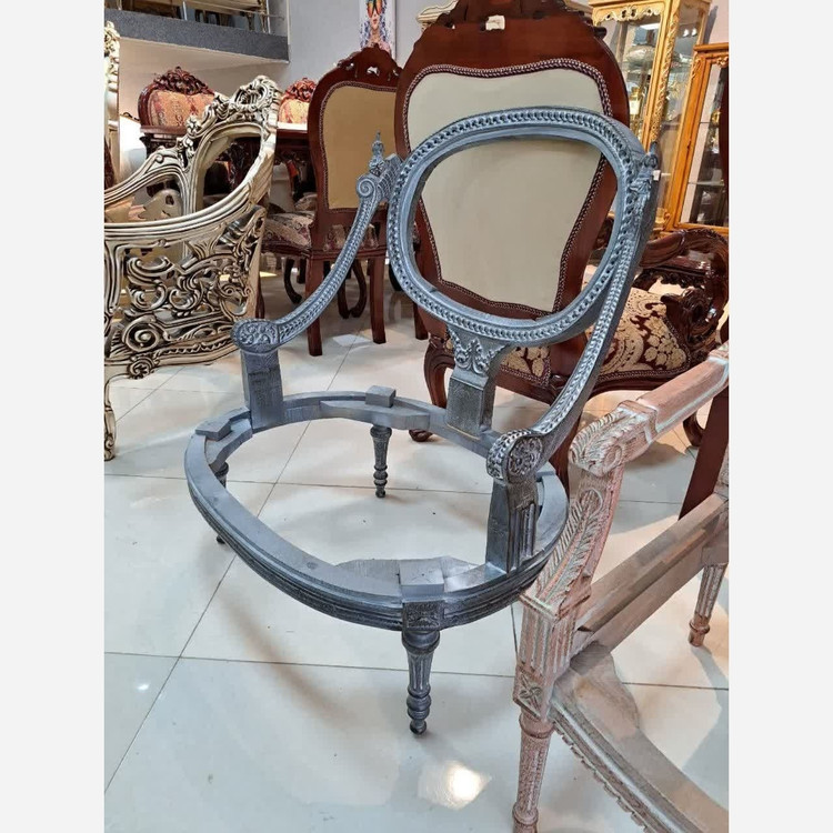 مبل کلاسیک مدل کاجی رنگبندی به سلیقه مشتری