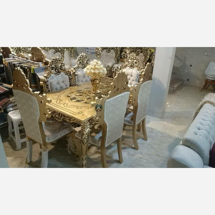 نهارخوری ۸نفره کلاسیک مدل یاقوت