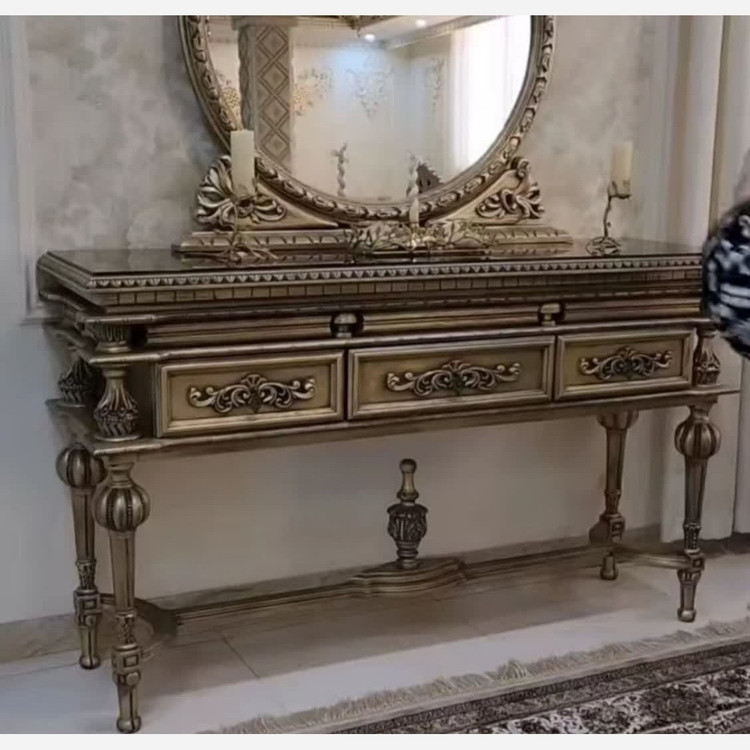 آینه کنسول سلطنتی مدل مصری