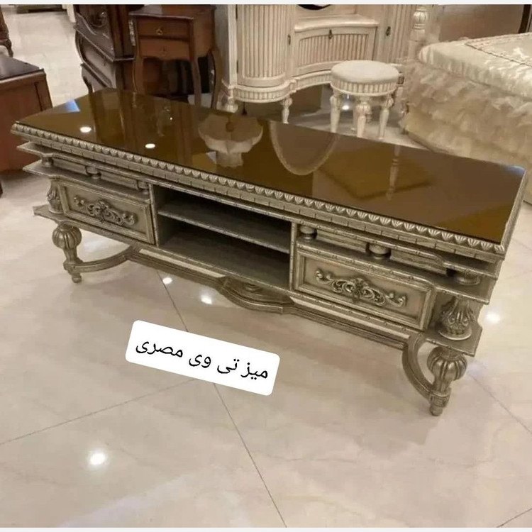 آینه کنسول سلطنتی مدل مصری