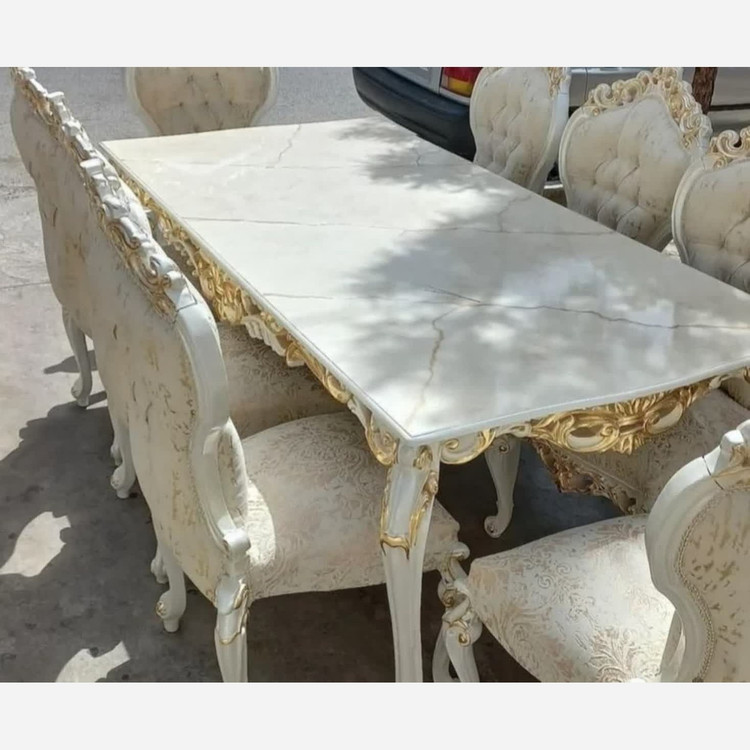 نهارخوری کلاسیک مدل چراغان
