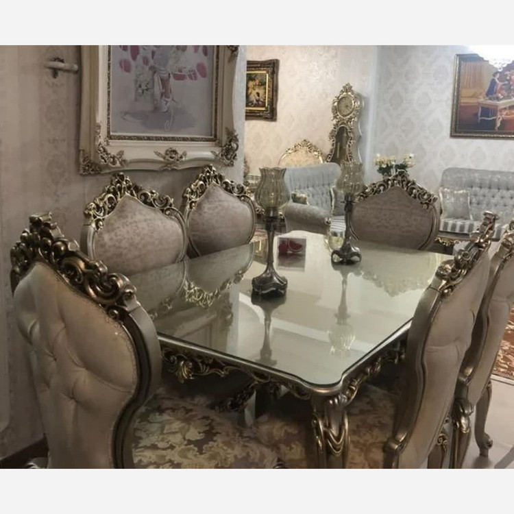 نهارخوری کلاسیک مدل چراغان