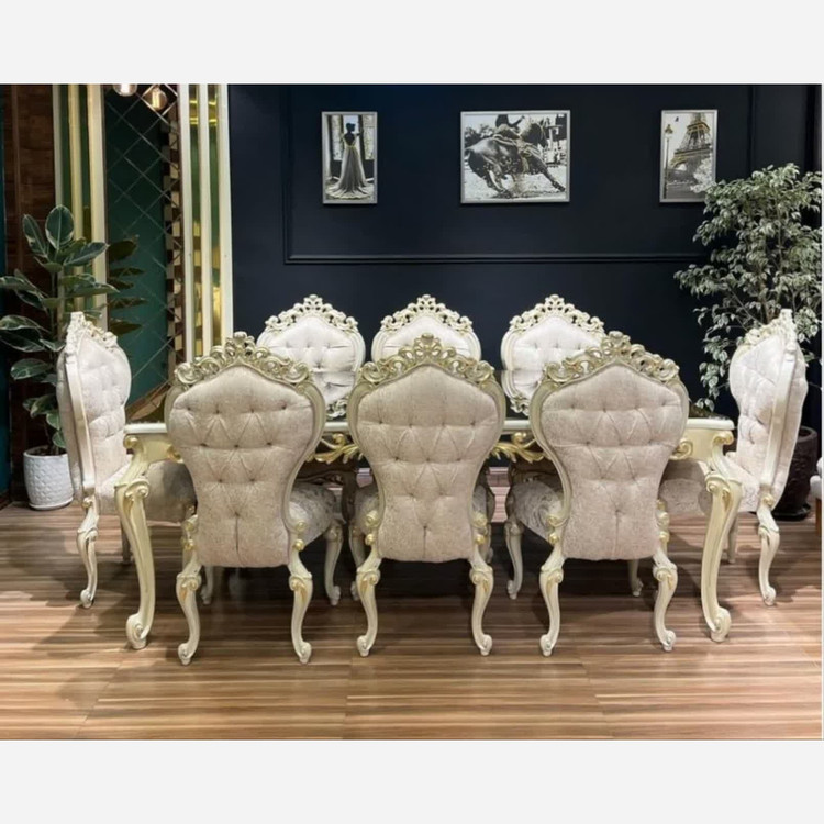 نهارخوری کلاسیک مدل چراغان