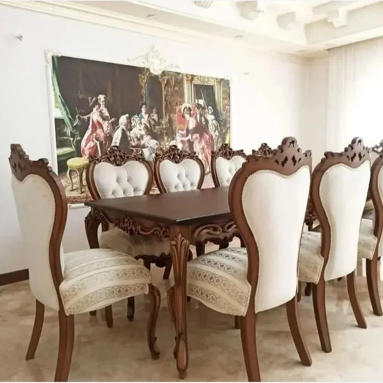 میز نهارخوری کلاسیک مدل افسون