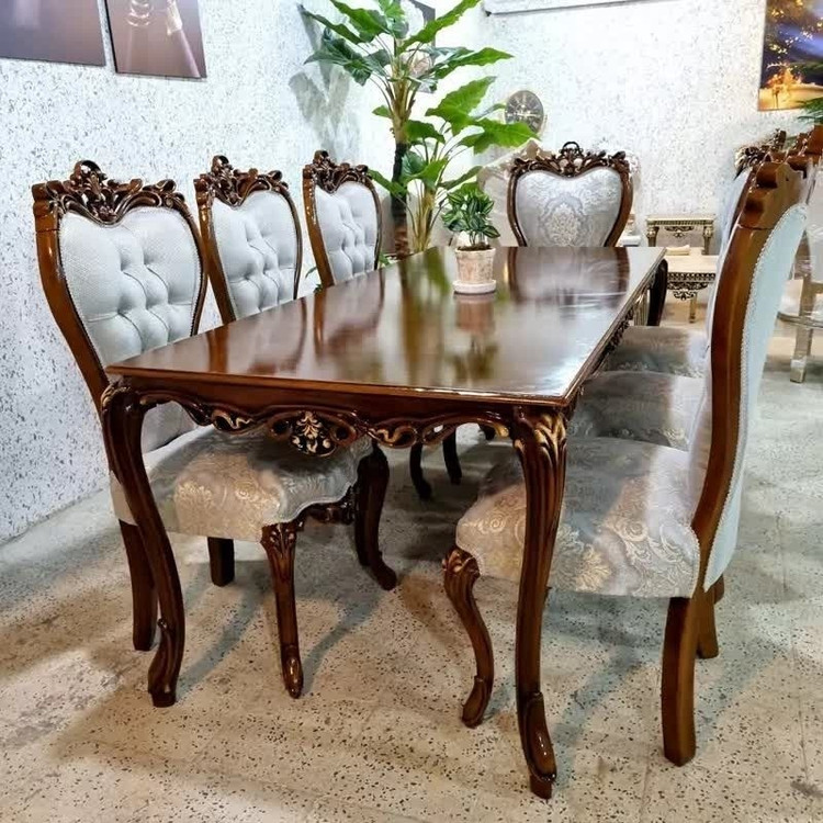 میز نهارخوری کلاسیک مدل افسون