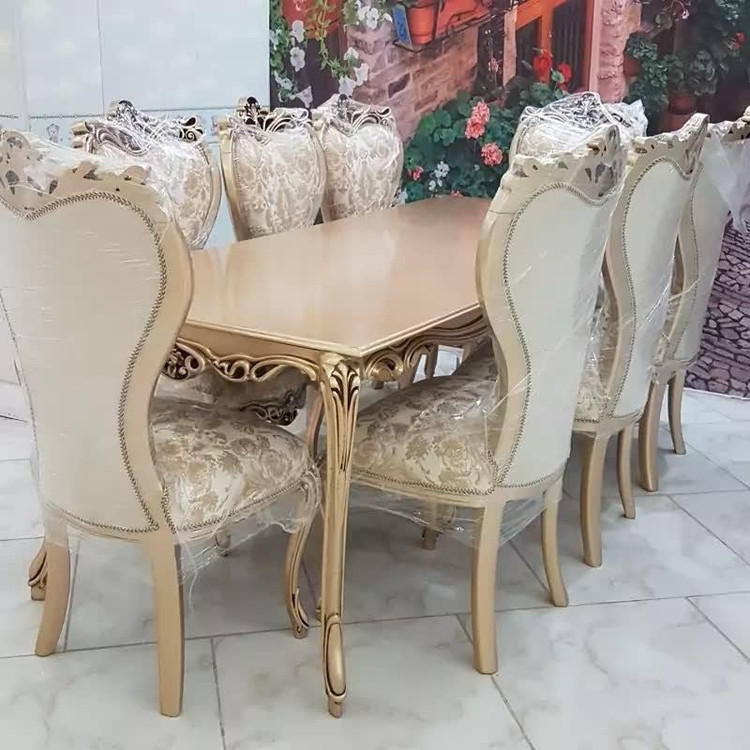 میز نهارخوری کلاسیک مدل افسون