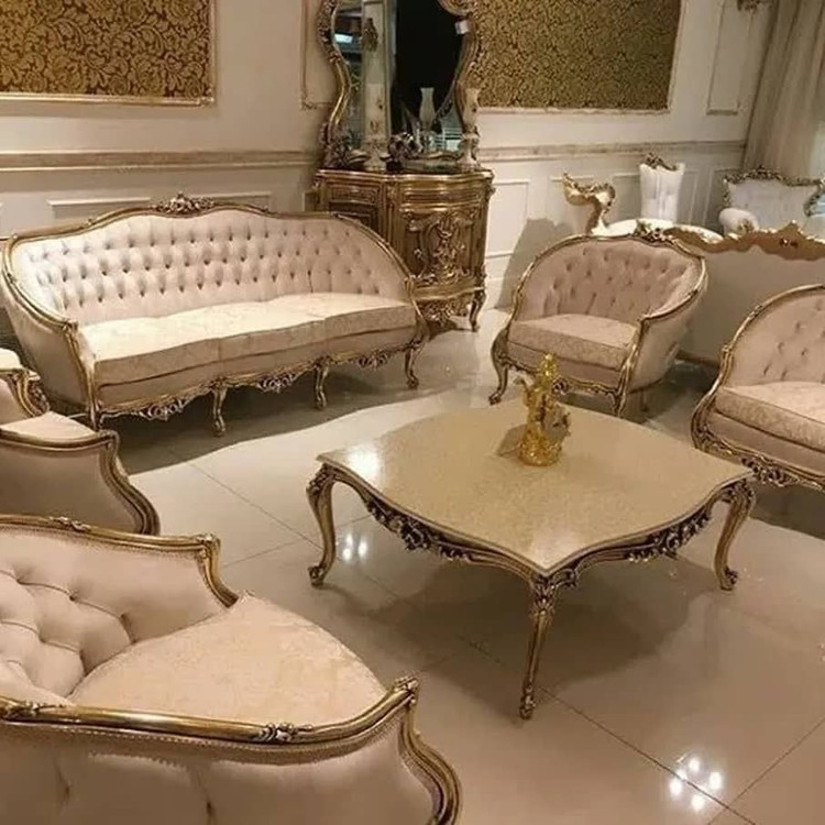 مبل کلاسیک 7نفره مدل زمرد