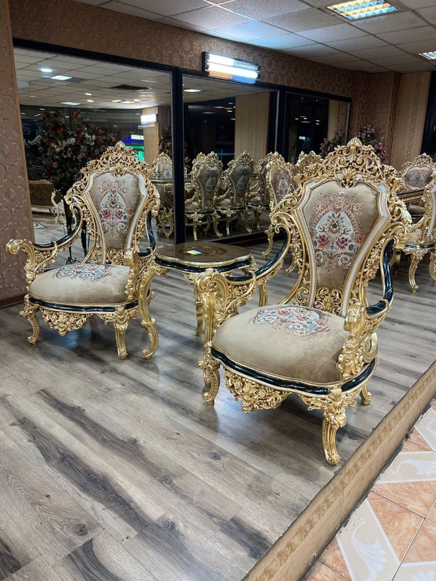 مبل اقساطی سلطنتی 9نفره مدل ساحل