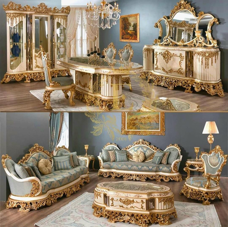 مبل اقساطی سلطنتی 9نفره مدل سامیار
