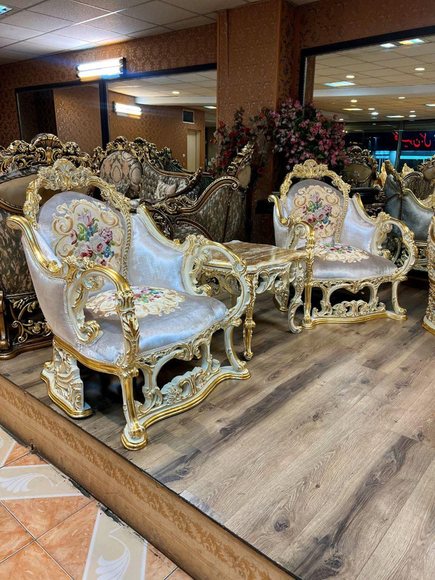 مبل اقساطی سلطنتی 9نفره مدل شاهان