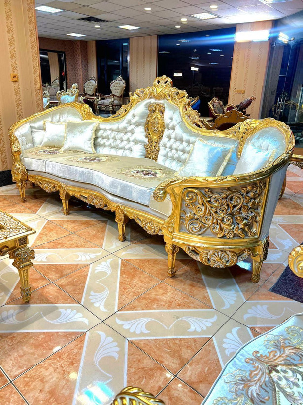 مبل اقساطی سلطنتی 9نفره مدل رونیسا