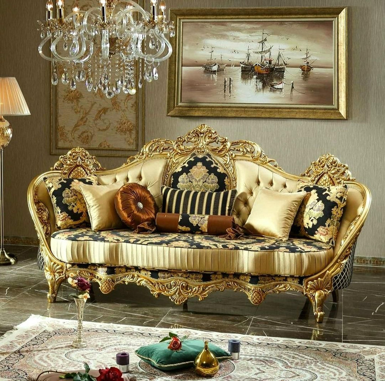 مبل اقساطی سلطنتی 9نفره مدل سالیا