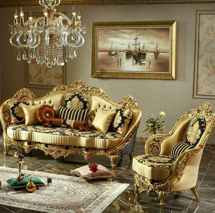 مبل اقساطی سلطنتی 9نفره مدل سالیا