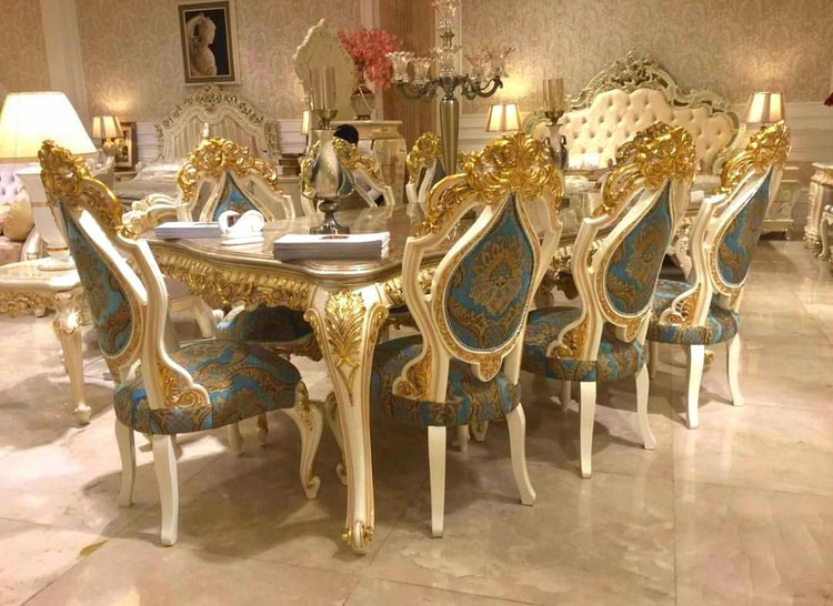 مبل اقساطی سلطنتی 9نفره مدل سالیا