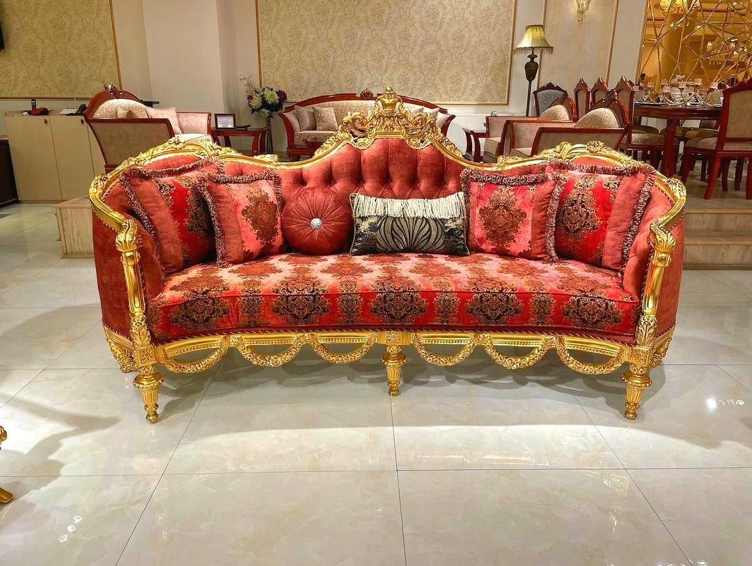 مبل اقساطی سلطنتی 9نفره مدل رایان