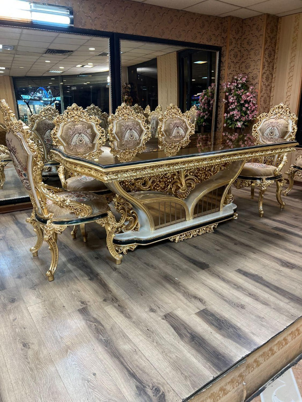 مبل اقساطی سلطنتی 9نفره مدل ثمین