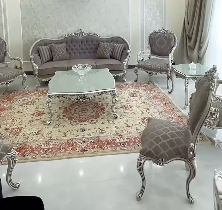 مبل اقساطی کلاسیک 7نفره مدل لیون