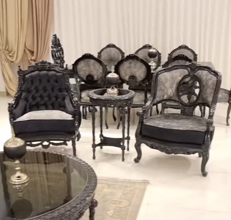 مبل اقساطی کلاسیک 9نفره مدل امپریال