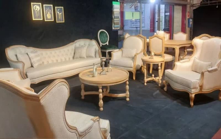 مبل کلاسیک 7نفره مدل دیه گو