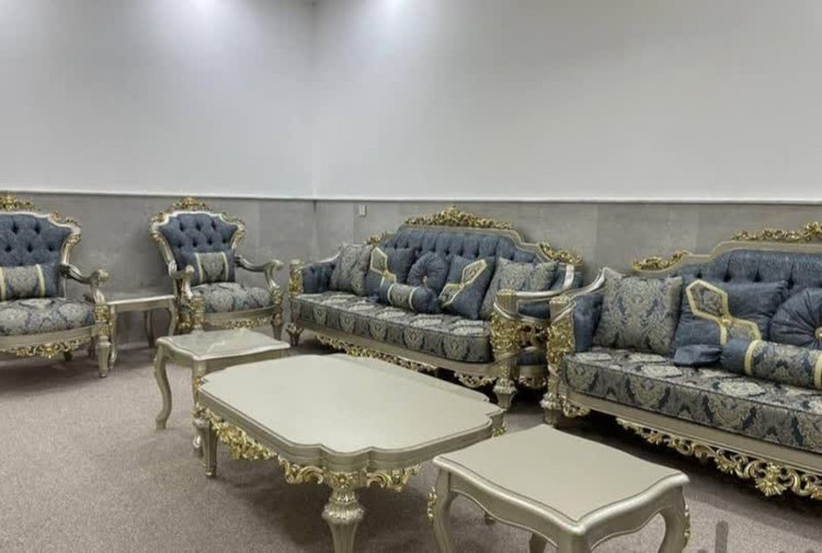 مبل سلطنتی 7نفره مدل گلایل