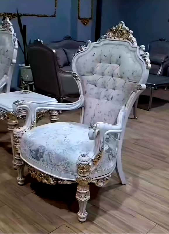 مبل سلطنتی 7نفره مدل گلایل