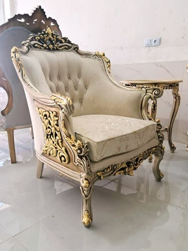 مبل سلطنتی 7نفره مدل ایتالیایی