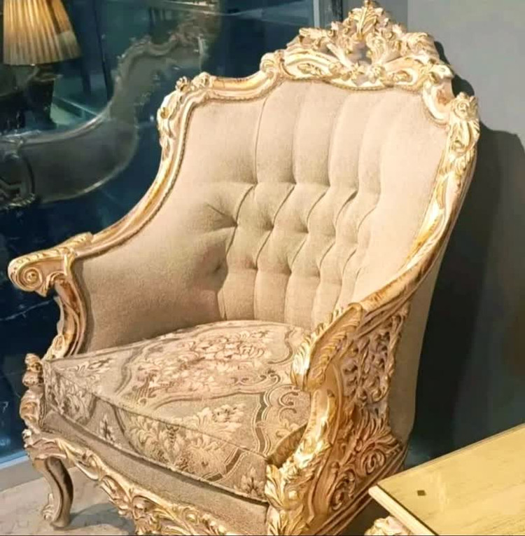 مبل سلطنتی 7نفره مدل ایتالیایی