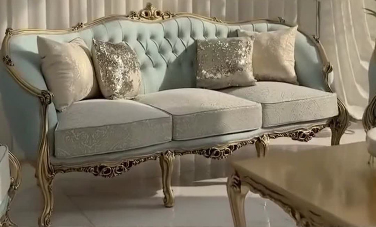 مبل کلاسیک 7نفره مدل زمرد