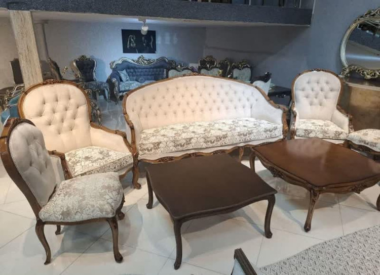 مبل کلاسیک 7نفره مدل نوبل