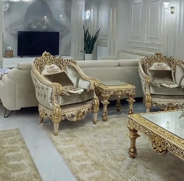 مبل اقساطی سلطنتی 7نفره مدل سلطان