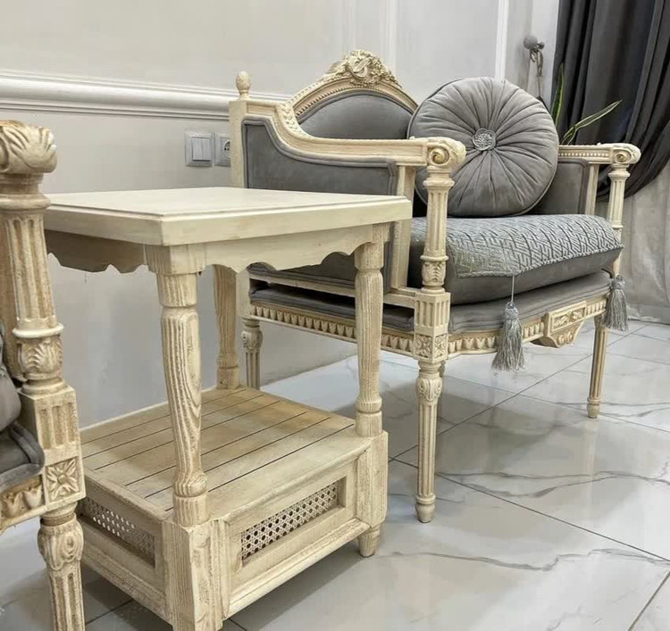 مبل کلاسیک 7نفره مدل کاجی حصیری