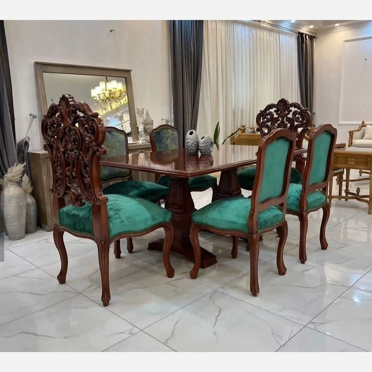 مبل کلاسیک 7نفره مدل کینگ کد 26