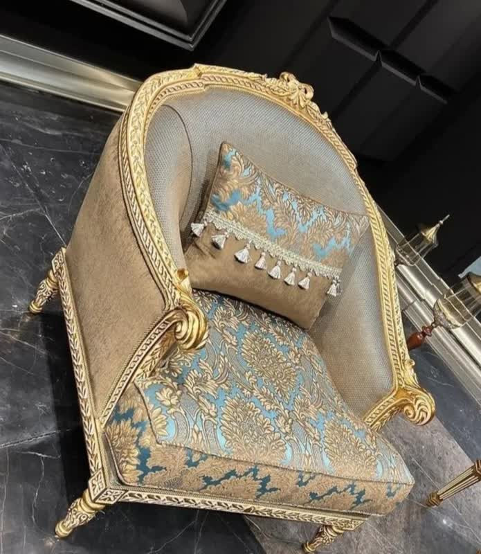 مبل نئو کلاسیک مدل پاپیونی