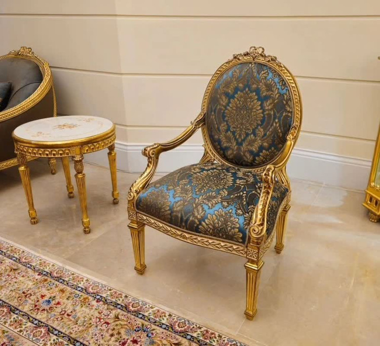 مبل نئو کلاسیک مدل پاپیونی