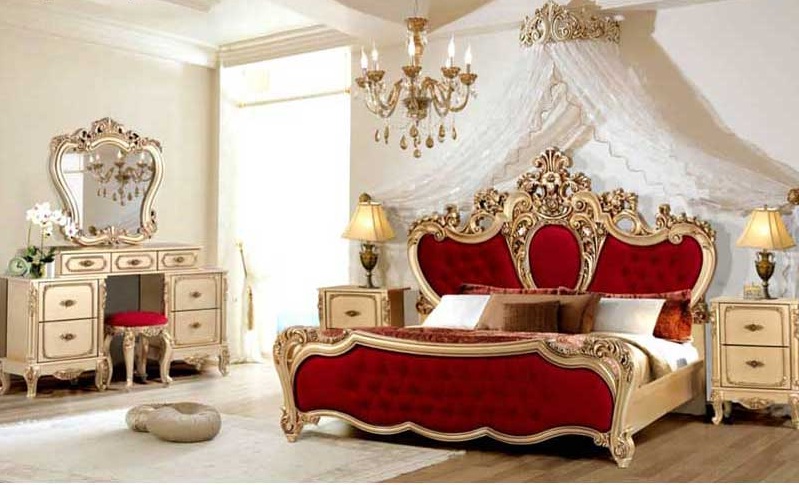 سرویس خواب سلطنتی دو نفره گلدانی
