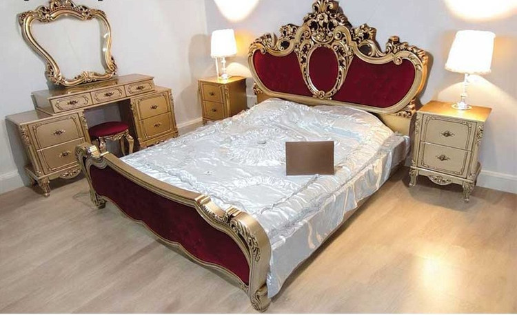 سرویس خواب سلطنتی دو نفره گلدانی