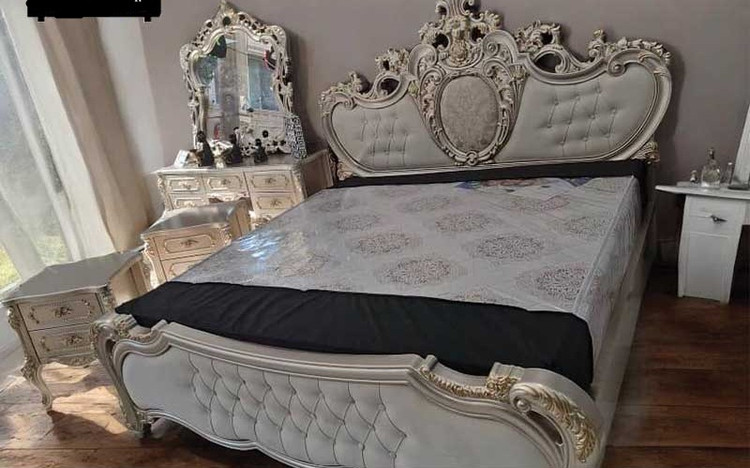 سرویس خواب سلطنتی دو نفره گلدانی